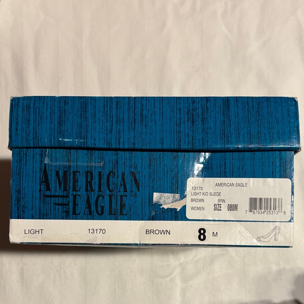American Eagle Outfitters Suede Leather Heels - Picture 7 of 9